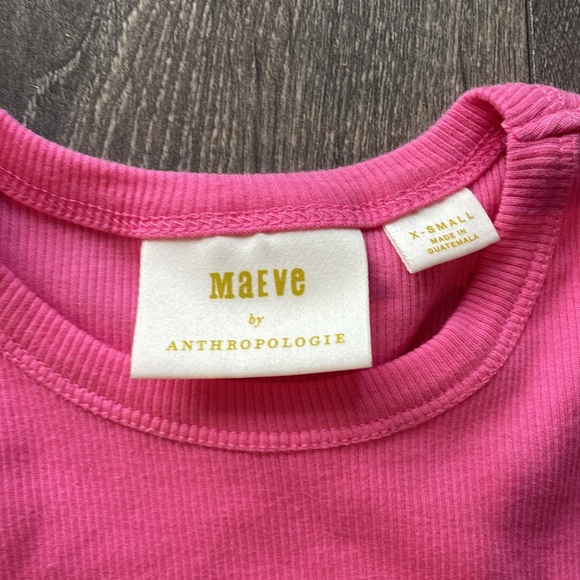 Pink T-Shirt - Maeve by Anthropologie - Picture 2 of 3